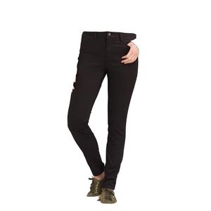 Prana NWT Women's Oday Jeans Size 2 Reg Black Stretch Denim Skinny Fit Midrise